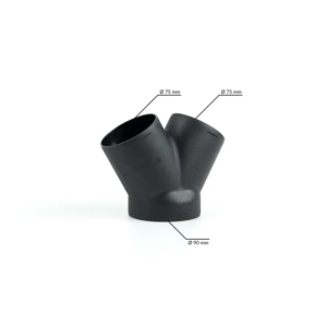 Y-Stück 90x75x75