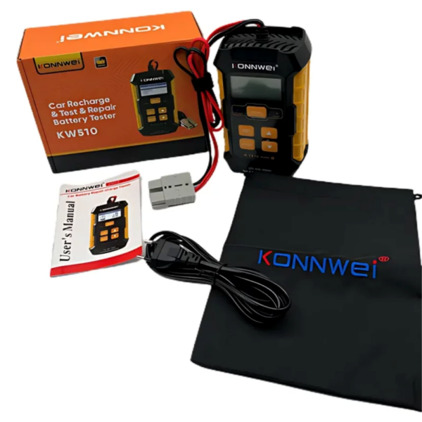 KONNWEI KW510-Batterieladegerät – 12 V DC / 5–6 A / passend für HeatBox77247 – Bild 2